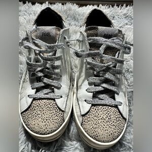 P448 Sneakers Italian Made Leather Size 41